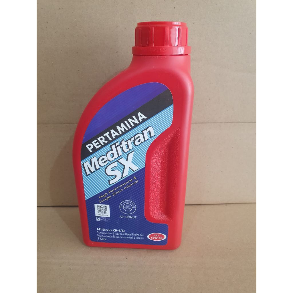 Oli Mesin Diesel MEDITRAN SX 1 LITER SAE 15W-40