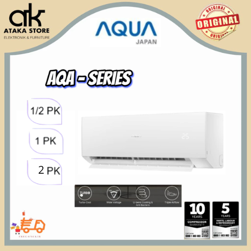 AC AQUA STANDARD 1/2PK AQA-KR5FQAL  /  AC AQUA 1PK AQA-KR9FQAL / AC AQUA 2PK AQA-KR18FQAL - STANDART
