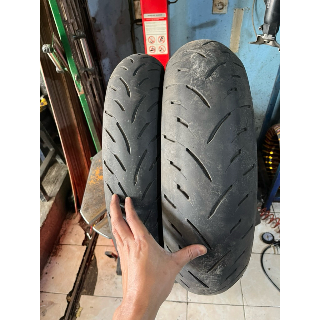 dunlop gpr 150/60 dan 110/70-17 second jos