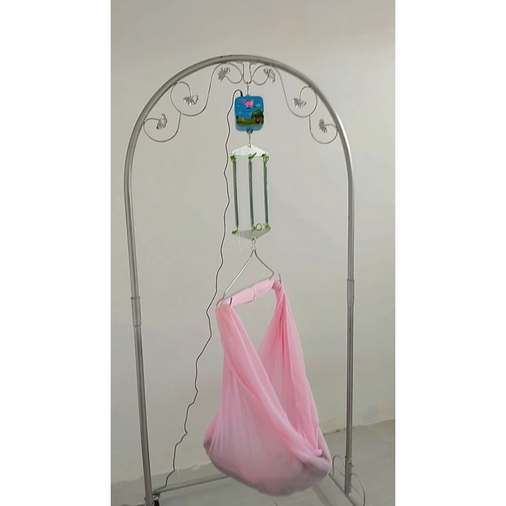 Preloved tiang ayunan,ayunan mesin lengkap