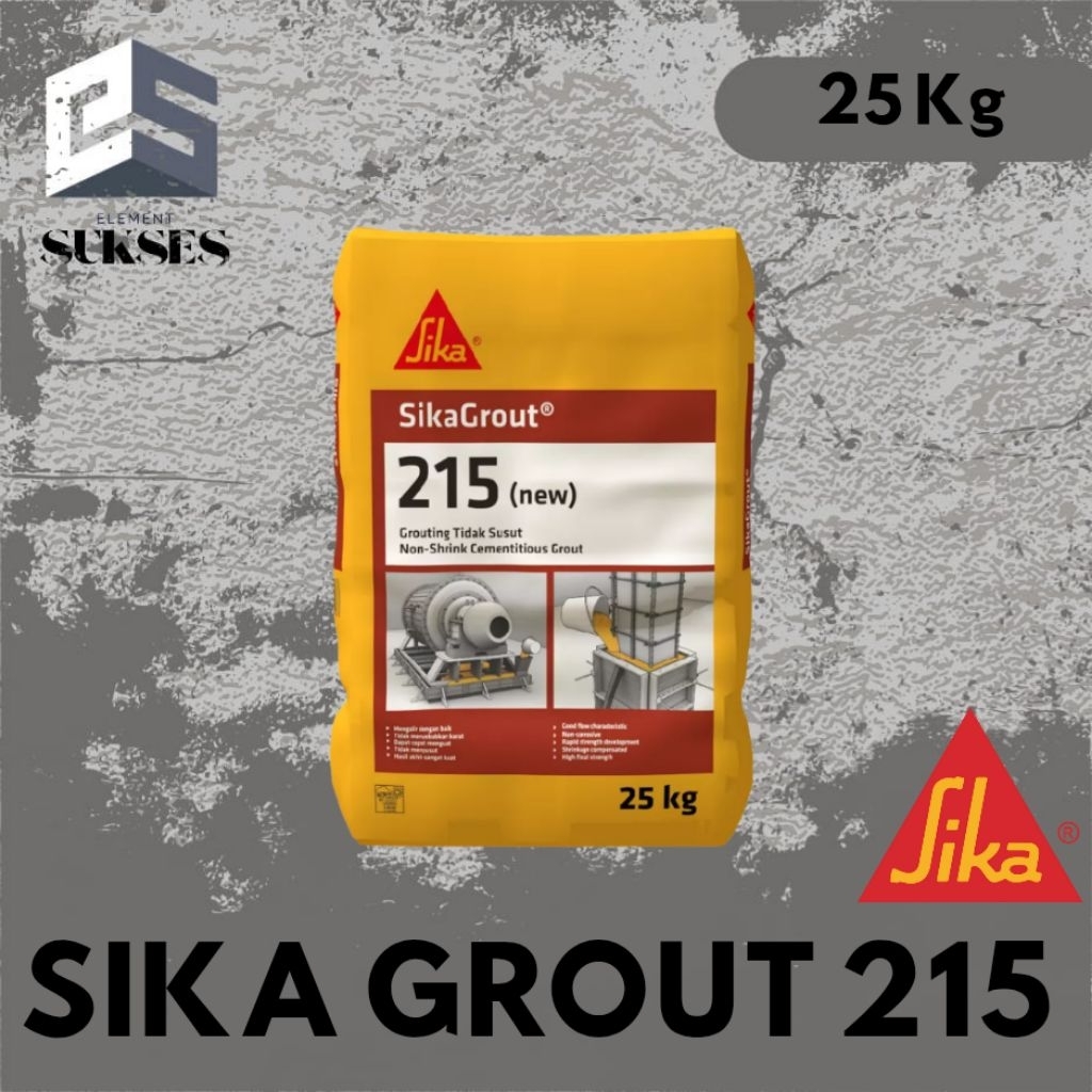 SIKAGROUT-215 Semen grouting berkualitas tinggi 25Kg