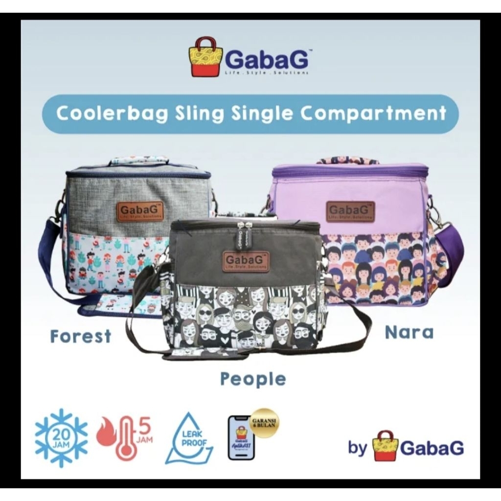 GABAG | GABAG COOLER BAG | COOLER BAG ASI | TAS PENYIMPANAN ASI