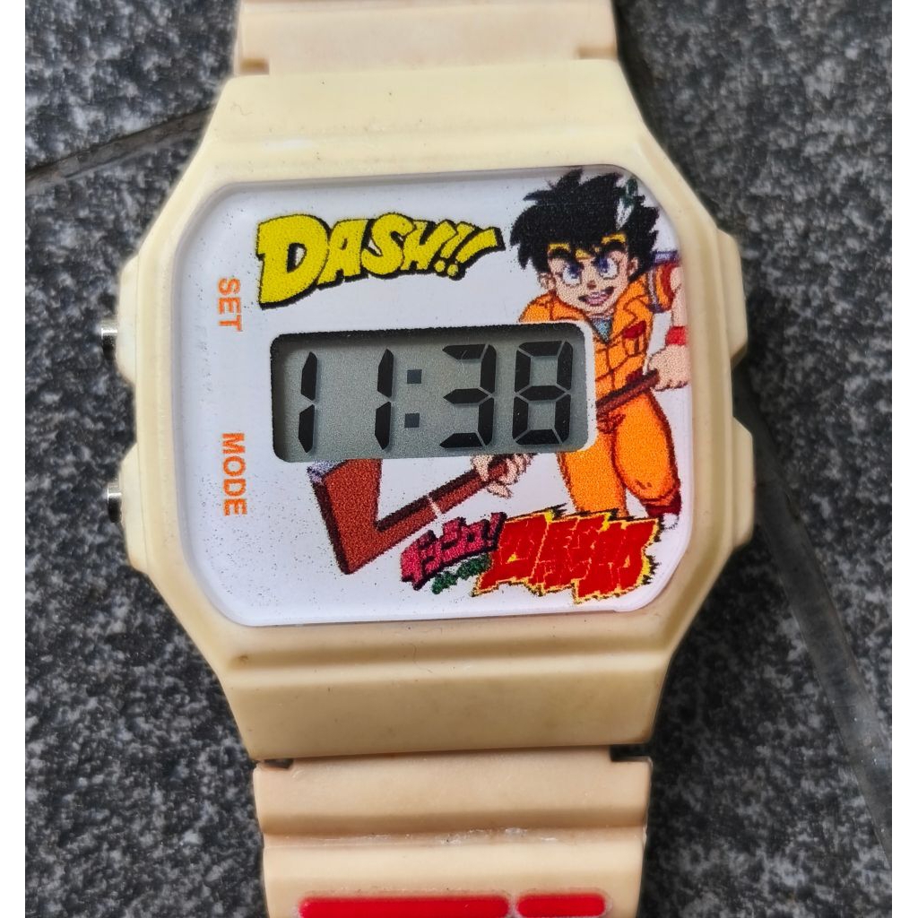 jam tangan vintage 90s dash yonkuro tamiya watch used good condition