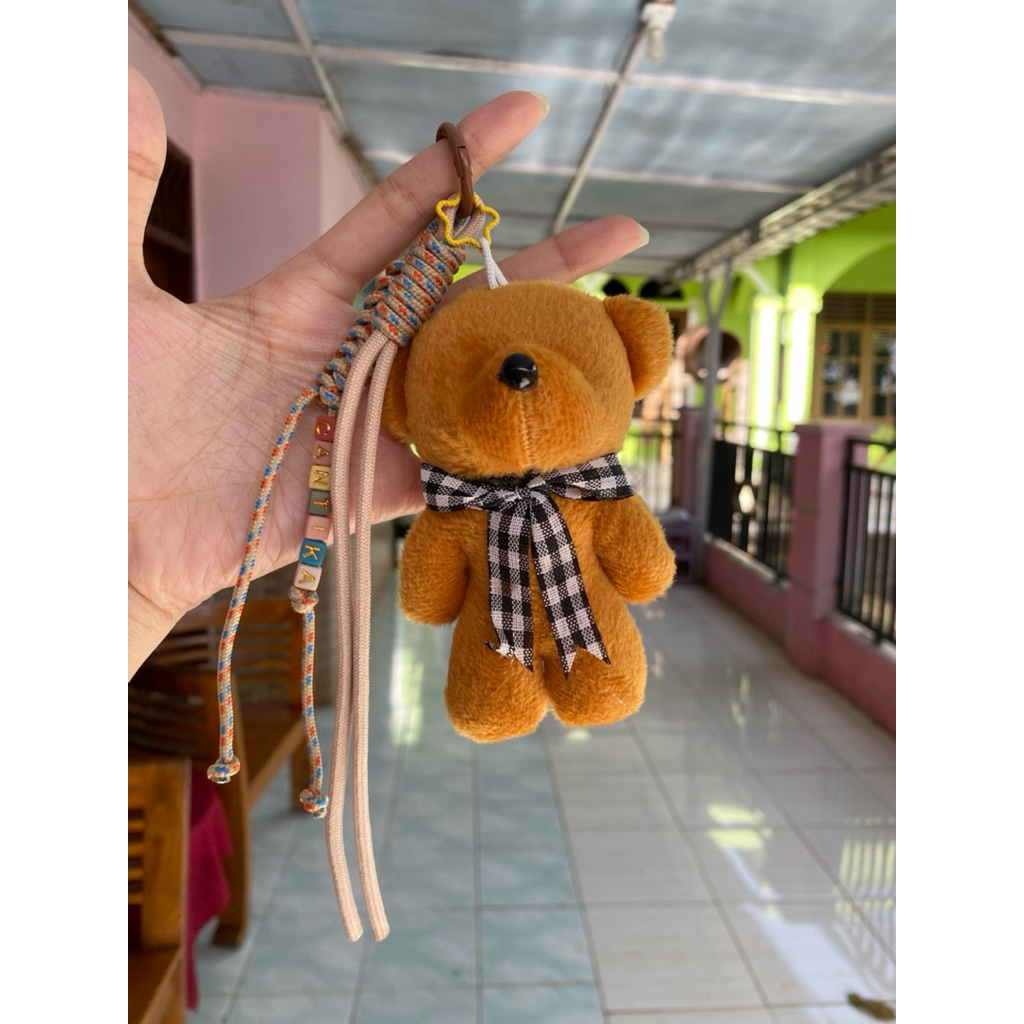 Keychain lucu,keychain Teddy bear,keychain Korea