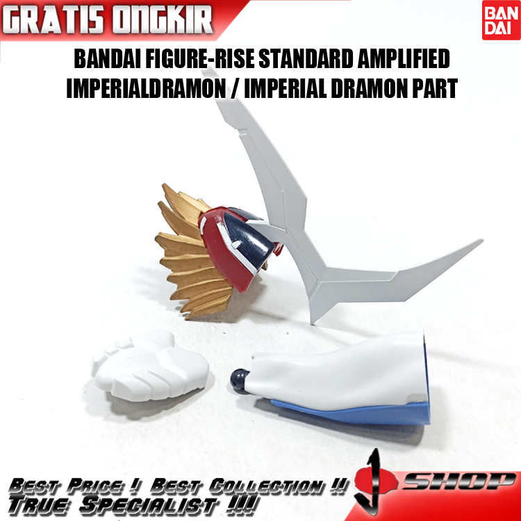 BANDAI FIGURE-RISE STANDARD AMPLIFIED IMPERIALDRAMON / IMPERIAL DRAMON PART FRS59