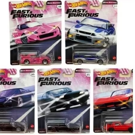 HOT WHEELS FNF FAST & FURIOUS QUICK SHIFTERS HOTWHEELS PREMIUM HONDA S2000 NISSAN SKYLINE