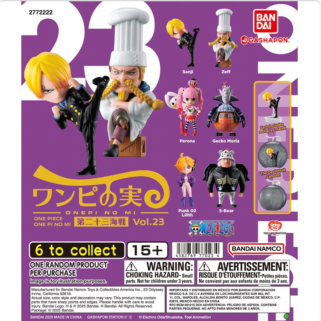 Gashapon One Piece Onepi No Mi Vol 23 - Zoff