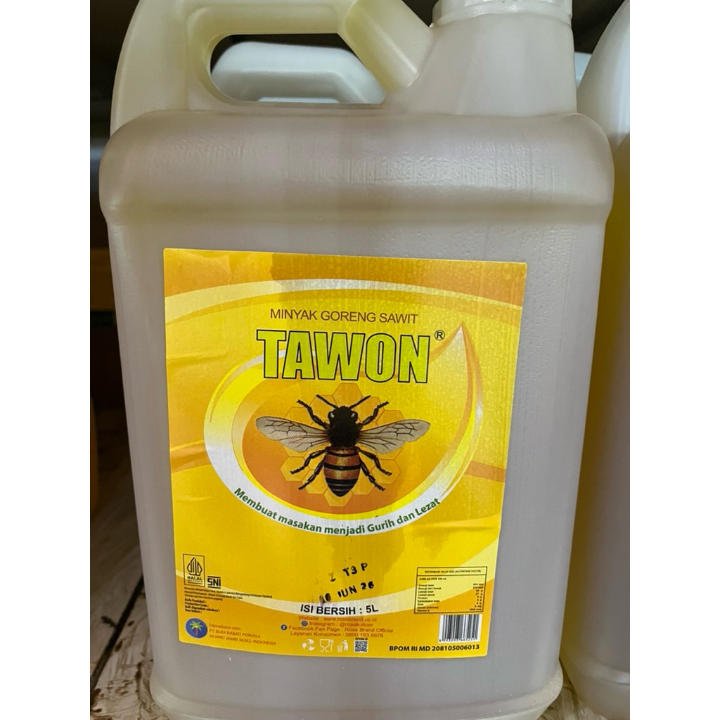 minyak goreng tawon 5 liter 129.000 promo