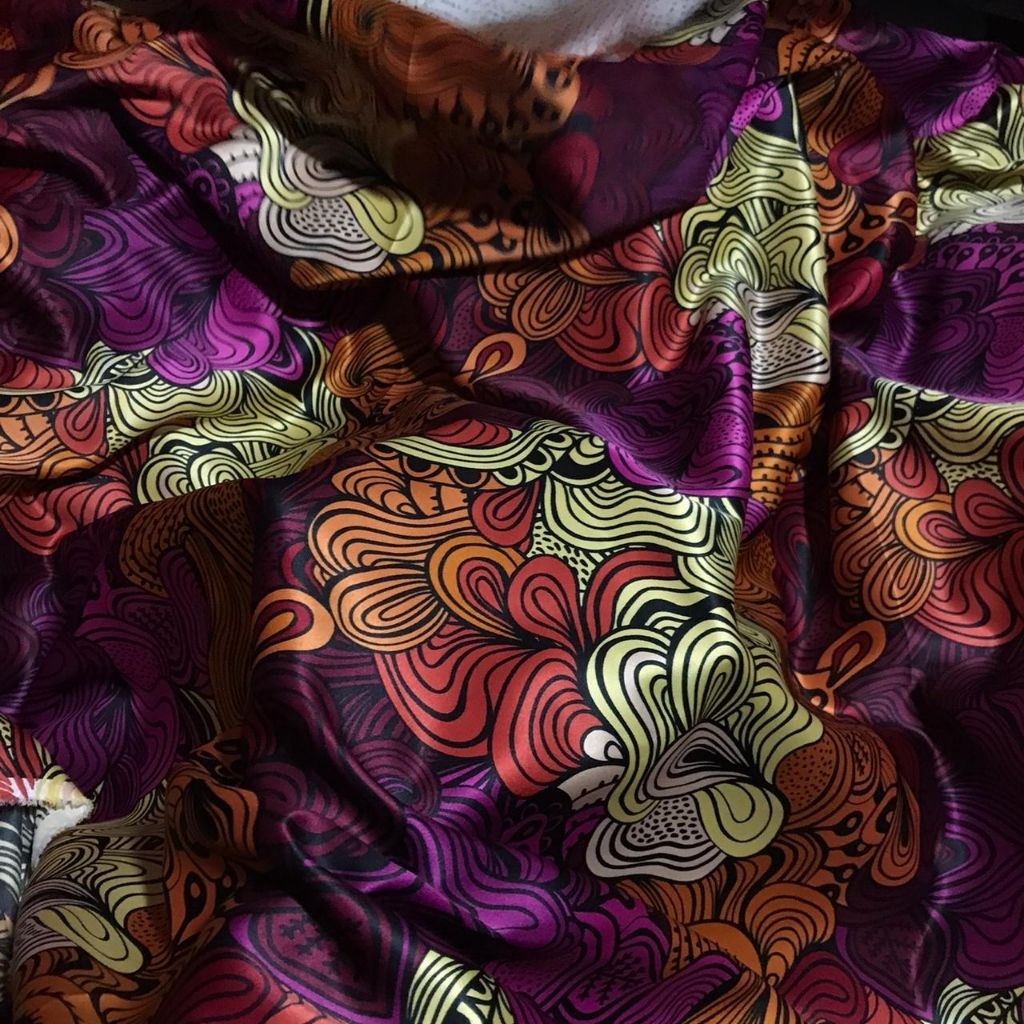 kain satin motif ~ kain satin motif bunga ~ kain satin silk motif bunga ~ satin motif rmn