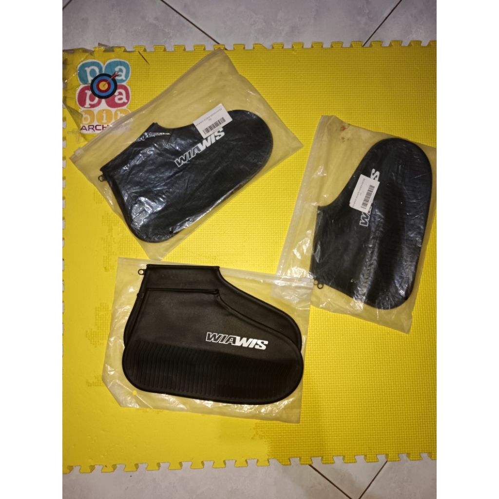 cover sepatu panahan wiawis