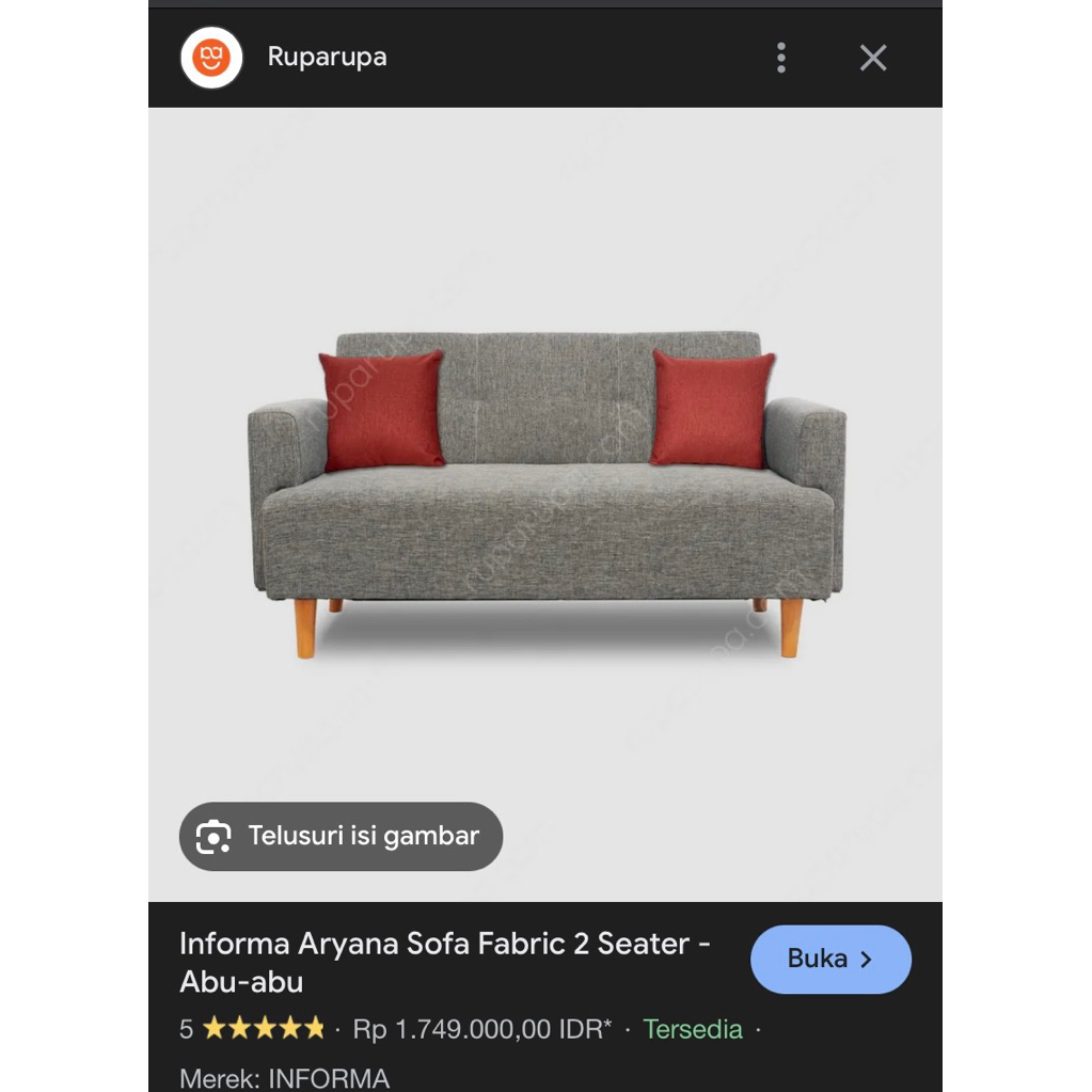 sofa informa aryana preloved