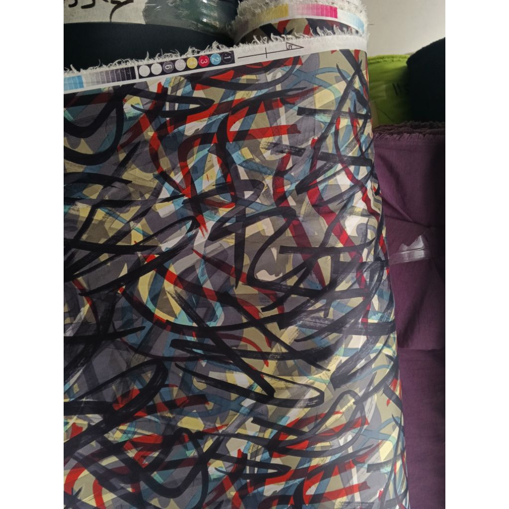 Despo motif waterproof kain tbal arahan jaket