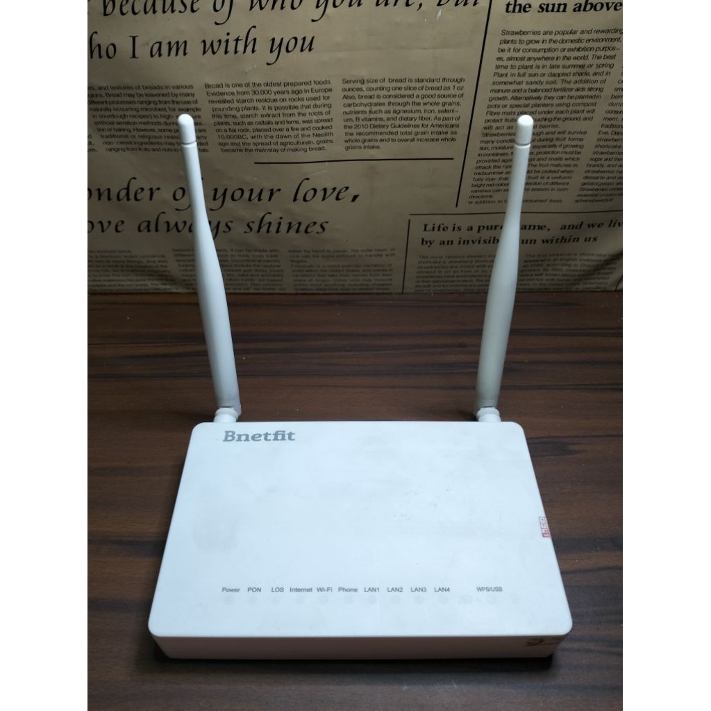 ROUTER GPON BNETFIT FIRMWARE ZTE  TESS NORMAL UNIT ONLY