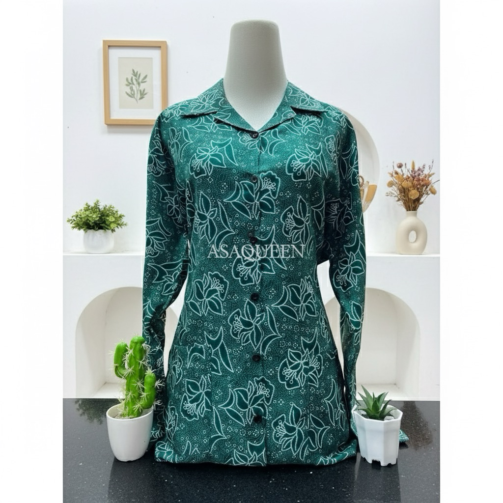 SERAGAM BATIK PKK RESMI PREMIUM ORI | SRAGAM PKK NASIONAL FURING | ATASAN BATIK PKK WANITA | BAJU BA