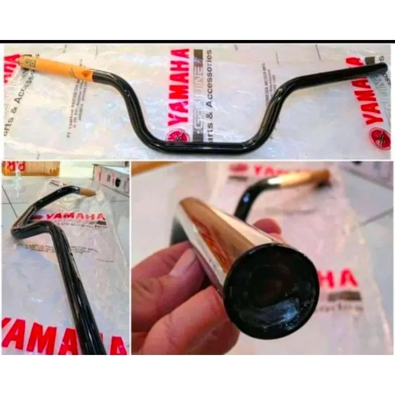 STANG STIR / STANG KEMUDI RXK RX KING COBRA (HITAM) [3KA-F6110- 40] ORIGINAL YGP YAMAHA GENUINE PART