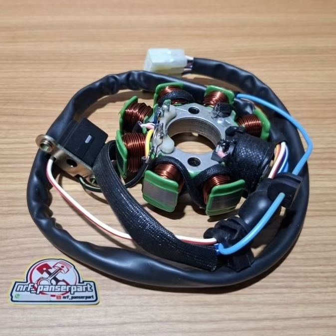 SPUL BAJAJ 180 UG3/200 AC //SPOOL MAGNET STATER ASSY+FULSER BAJAJ FULSAR/PULSAR 180UG3/200 DTSI ARUS