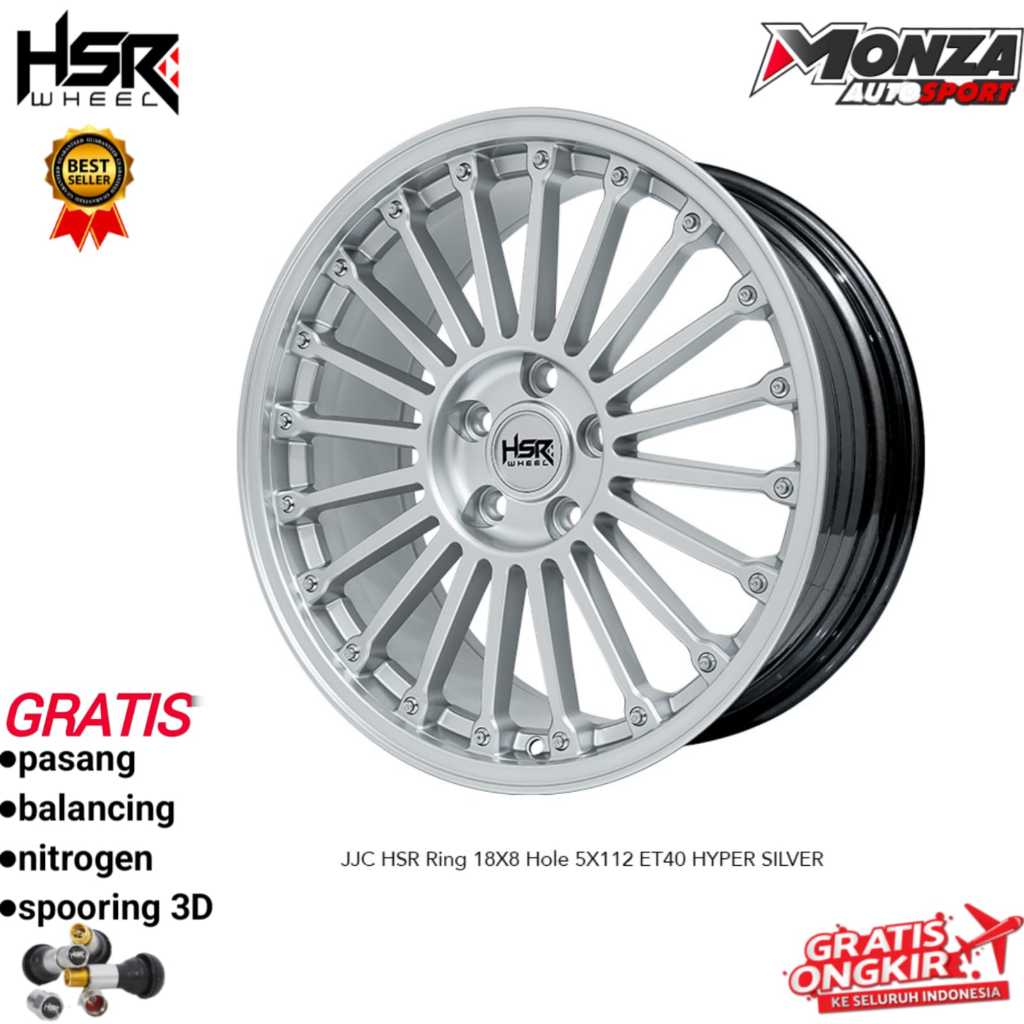 Velg mobil Mercy ring 18 Pcd 5x112 Tiguan Audi Clubman Dll Hsr Jjc