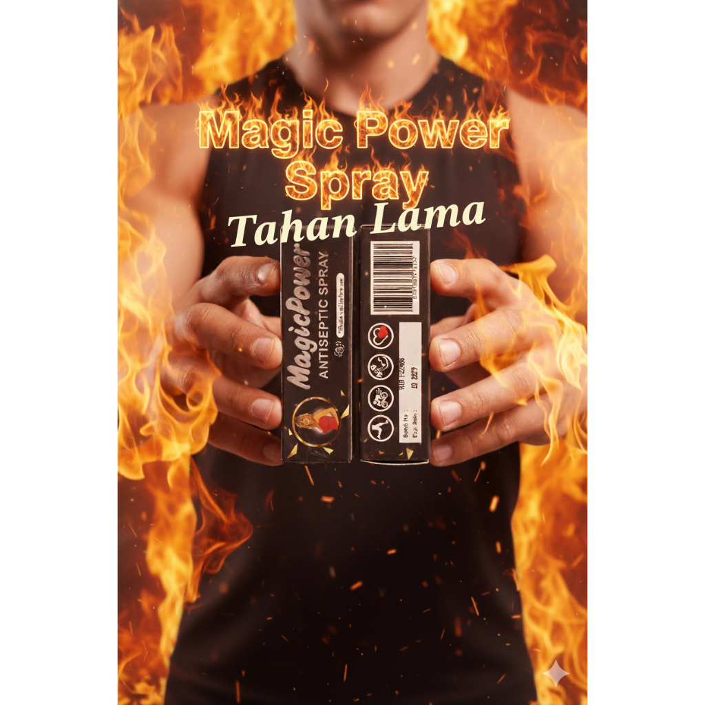 MINYAK SEMPROT UNTUK PRIA TAHAN LAMA MAGIC SPRAY MINYAK WANGI 15 ML MINYAK OLES