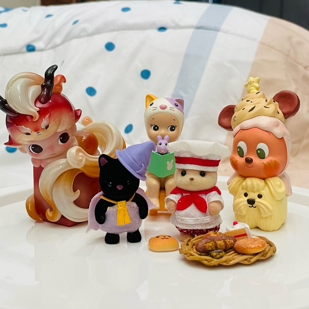 Pop Mart, Sonny Angel, Sylvanian - Dimoo Stories in The Cup Auspicious Animal, Twinkle Twinkle Savor