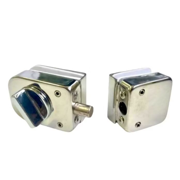 Kunci Slot Grendel Gerendel Kunci Pintu Shower Kamar Mandi Kaca ke Kaca  Stainless VENEZZA