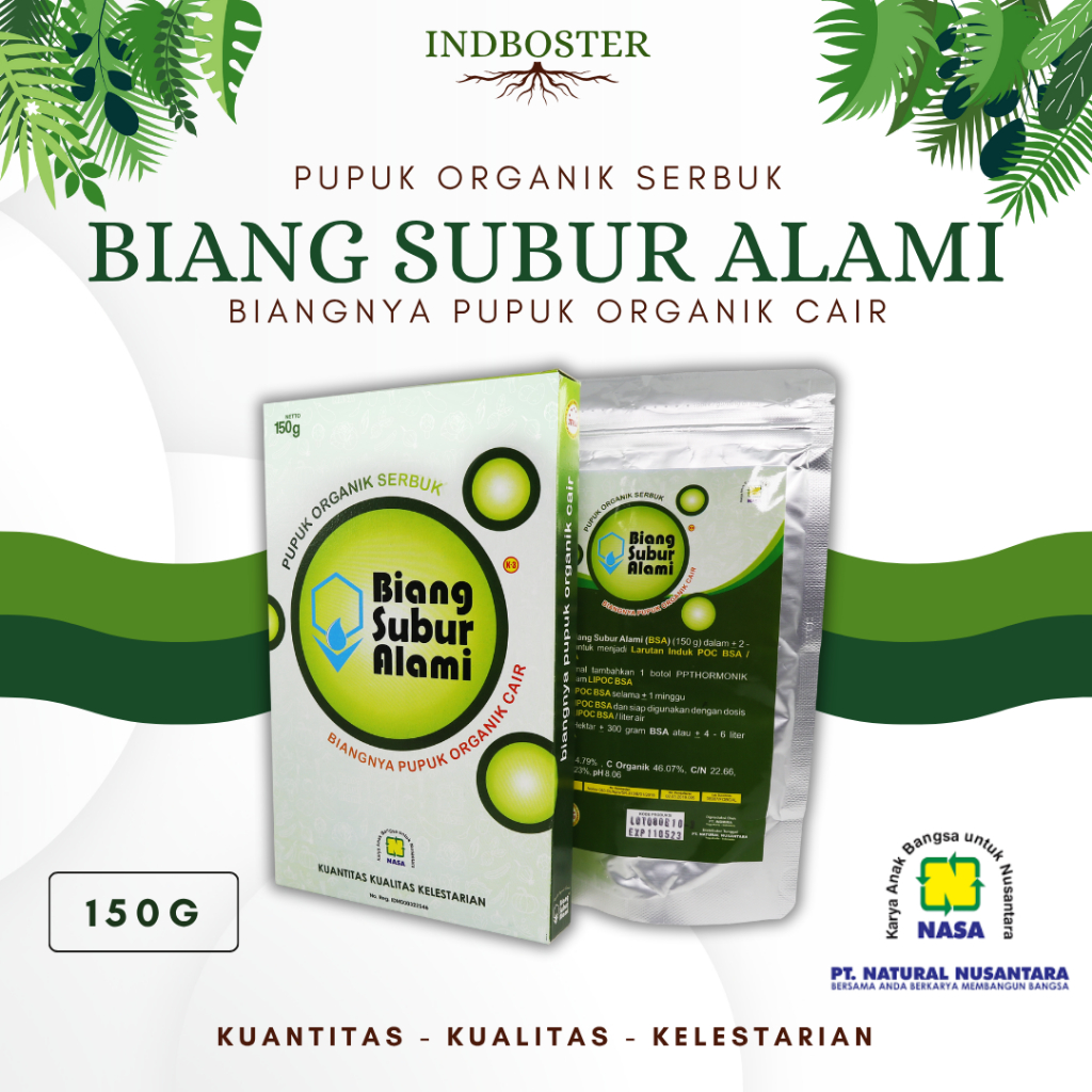 BSA Pupuk Organik Biang Subur Alami Nasa