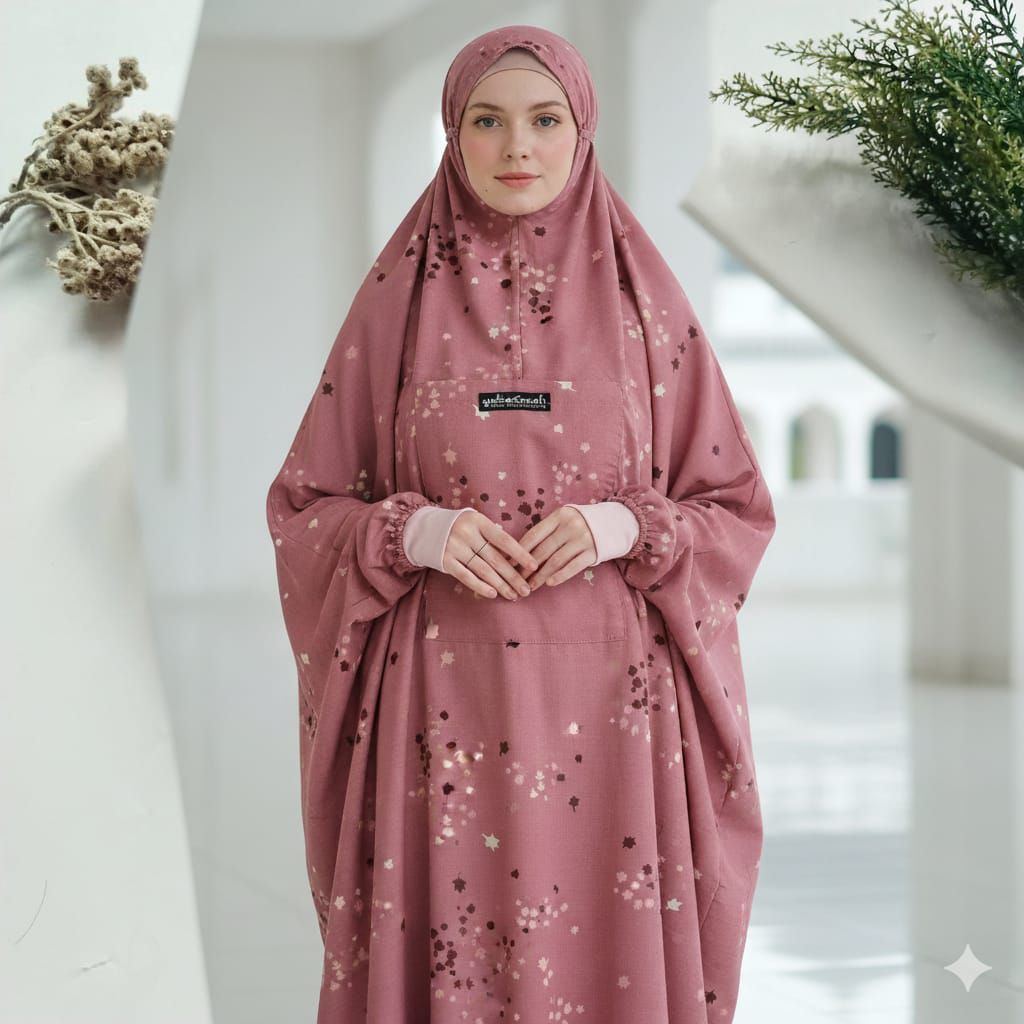 Best Seller Mukena Basmah/Mukena Yabasmah/Mukena Motif/Mukena Terompah/Mukena Manset/Mukena Terusan