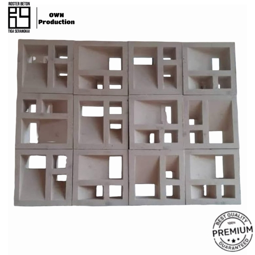 ROSTER BETON/ROSTER MINIMALIS/LOSTER BETON/VENTILASI UDARA MOTIF LB 3/COD