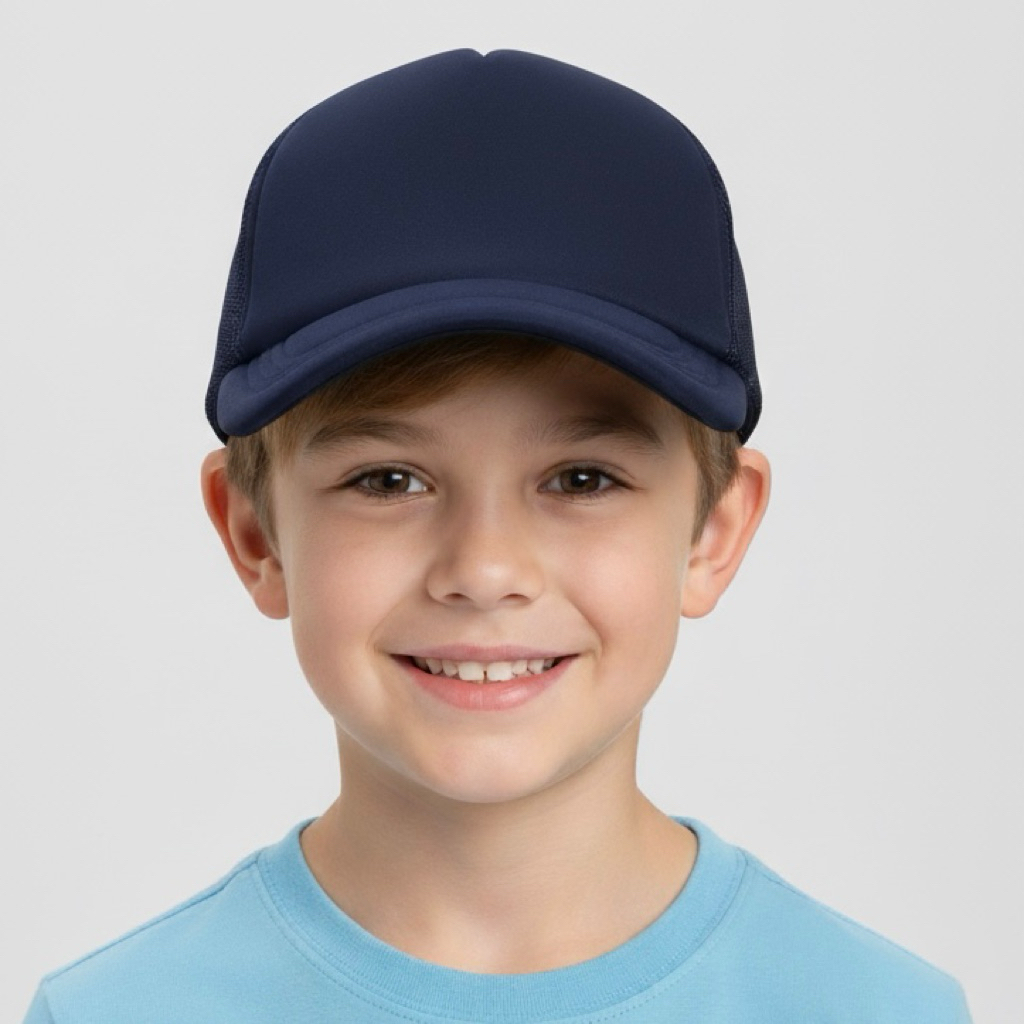 TOPI JARING POLOS FASHION ANAK SAMPAI ANAK - DEWASA PRIA/WANITA