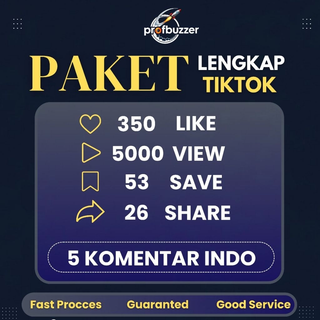 Like Tiktok.fyp Permanen Paket Lengkap TT