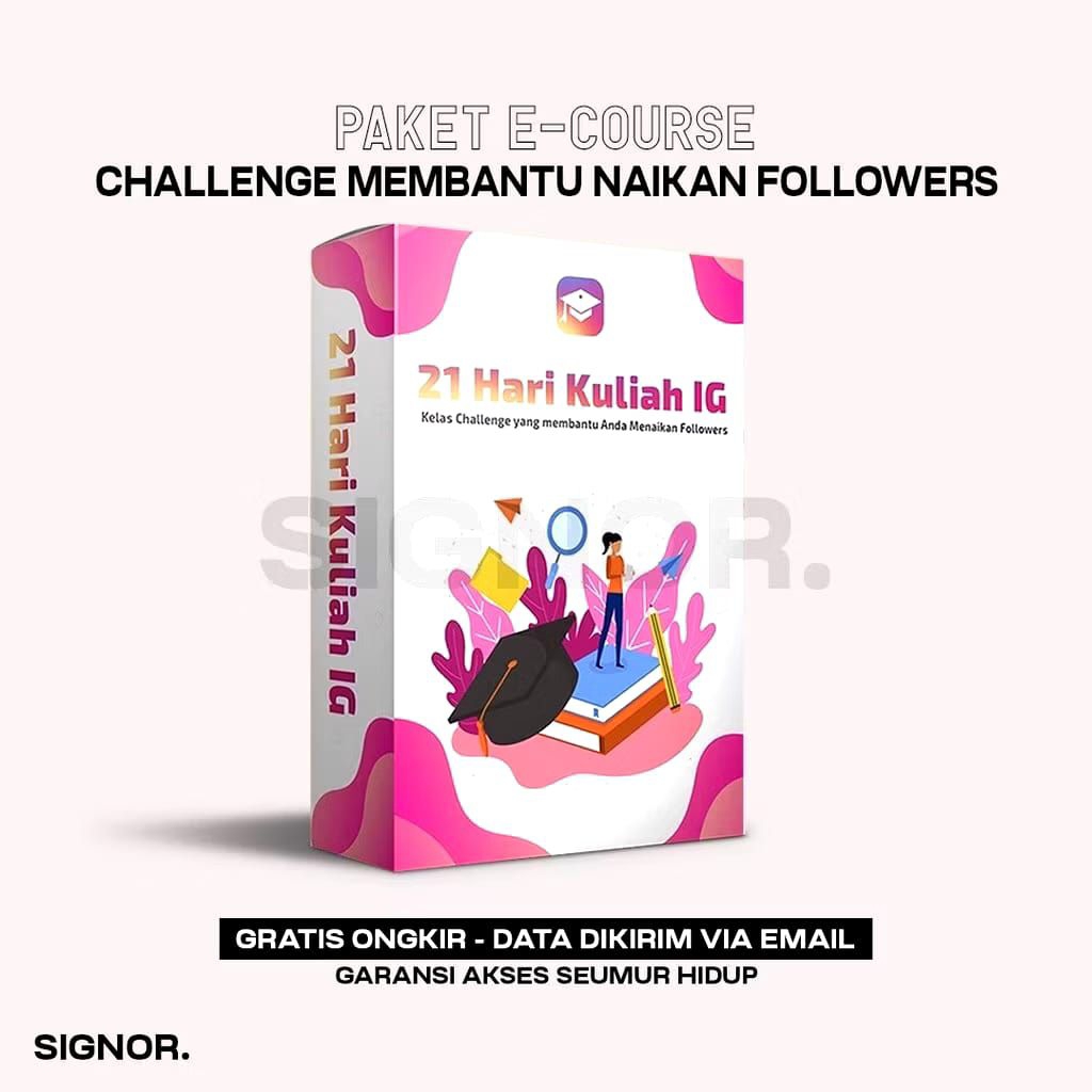 Star [K8200] Kelas 21 Hari Kuliah IG Lengkap- Challenge Membantu Naikan Followers
