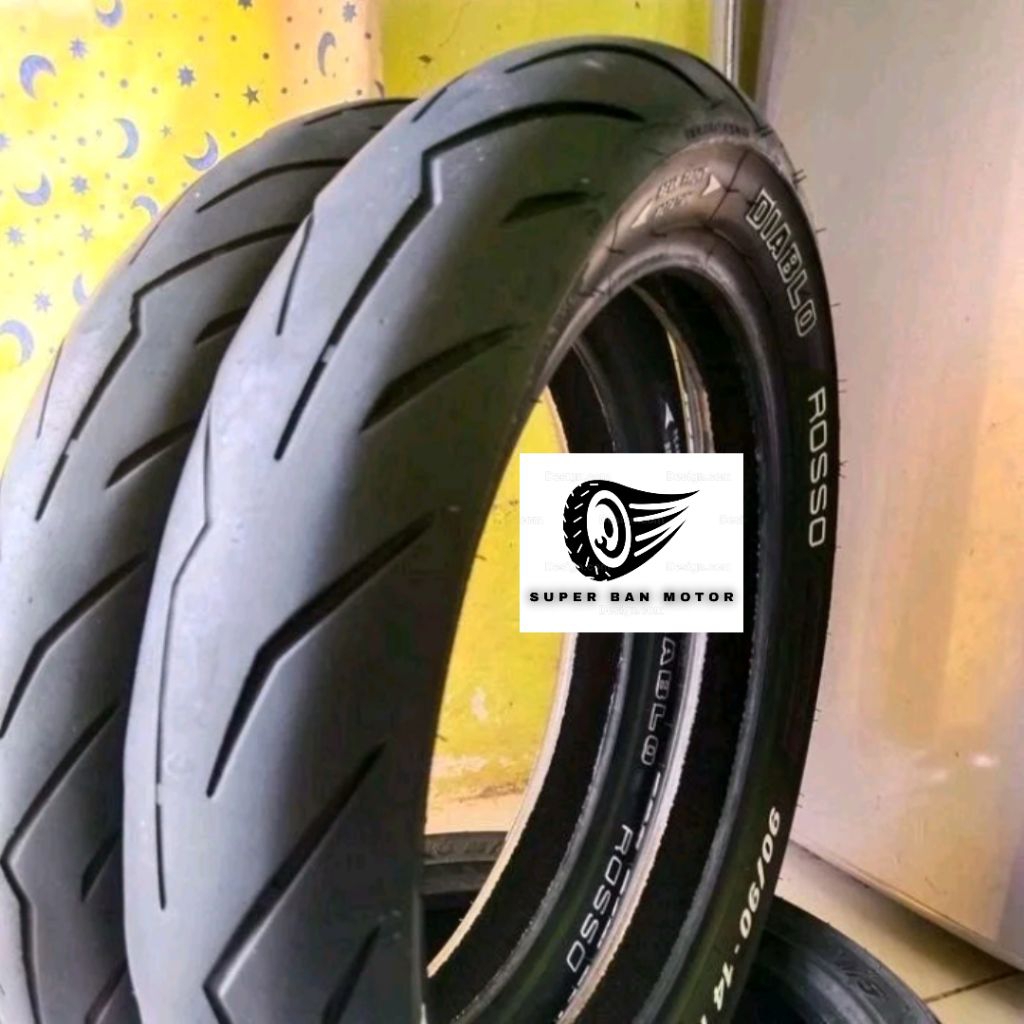 sepasang ban Diablo rosso ring 14