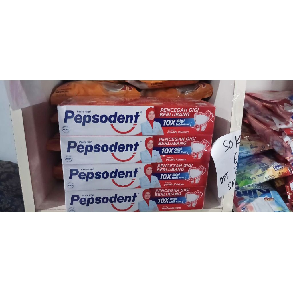 PEPSODENT 75GR 1PACK ISI 12PC