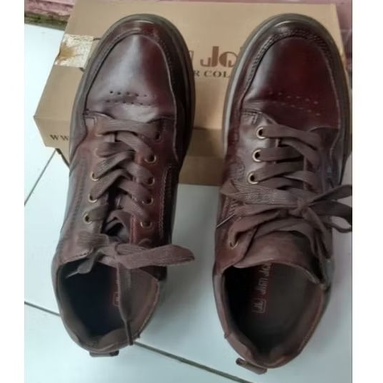 Sepatu Shoes Footwear Pria Jim Joker Alen 1CG Coffee Ori