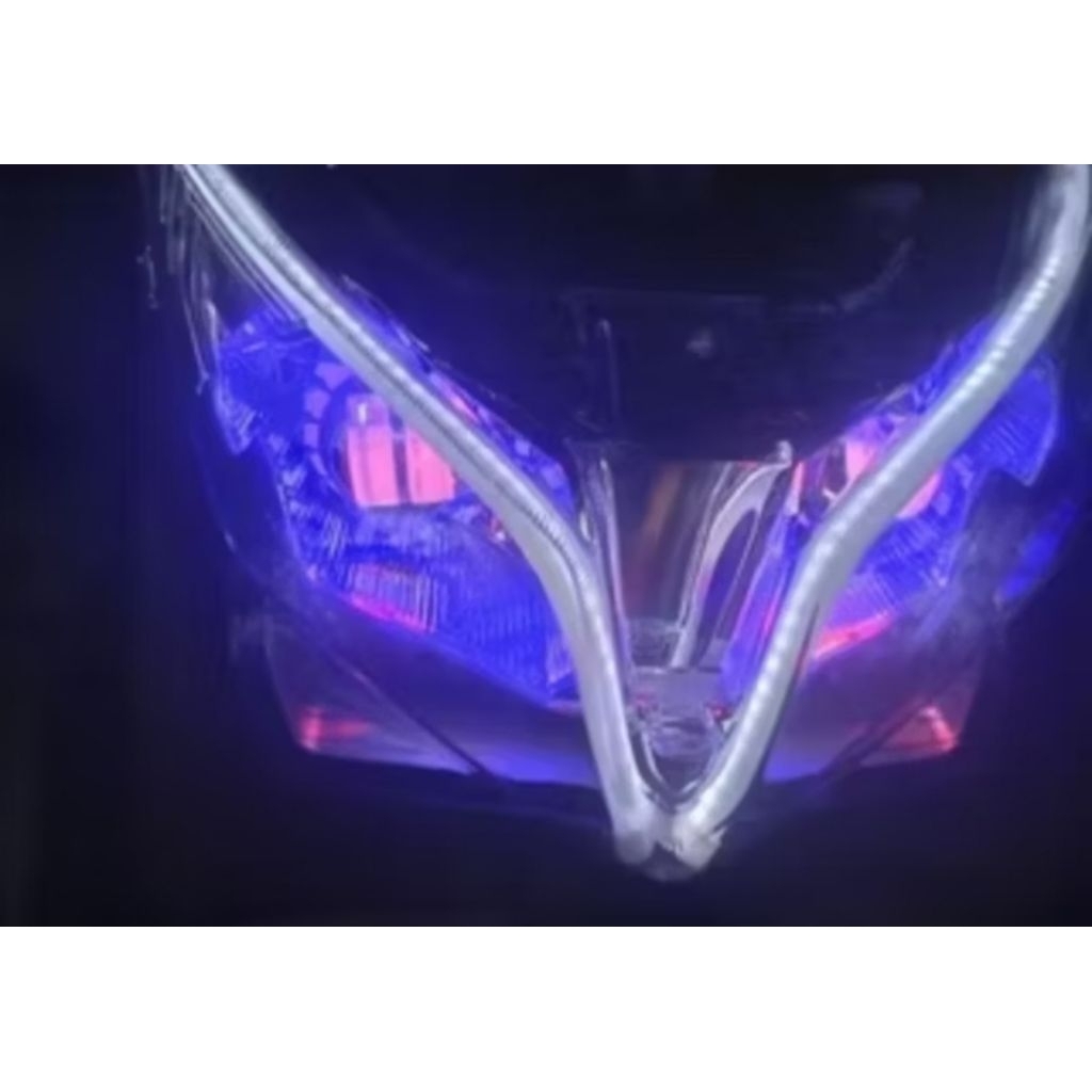 Kedok Reflektor Depan Vario 125 Techno KZR Plus Proji 2 Mata Super Keren