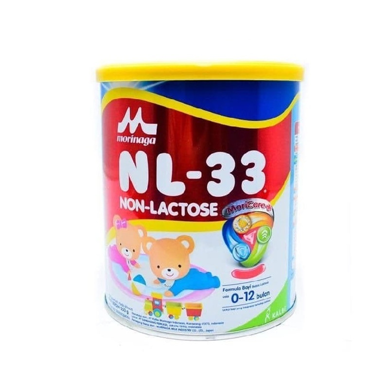 Morinaga NL-33 Non Lactose 350 g - Susu Bayi 0-12 Bulan Bebas Laktosa