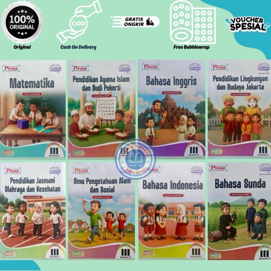 LKS Pindai Kelas 3 SD Semester 2 TERBARU