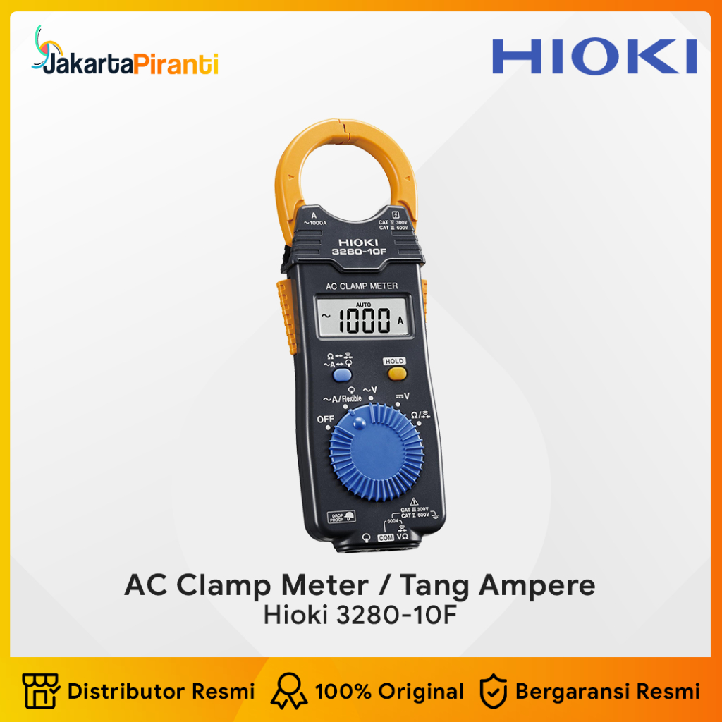 HIOKI 3280-10F DIGITAL CLAMP METER - TANG AMPER DIGITAL 1000 A JAPAN TANG AMPERE / AC CLAMP METER HI