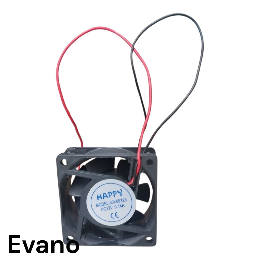 FAN DC 6X6 CM 12V