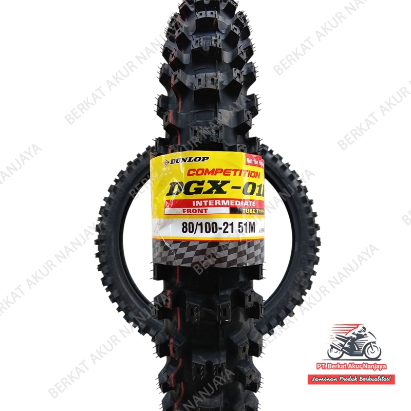 DUNLOP DGX01 80/100-21 Ban Luar TUBETYPE (Non Tubeless) Ban Depan Motor Off-Road KLX CRF WR