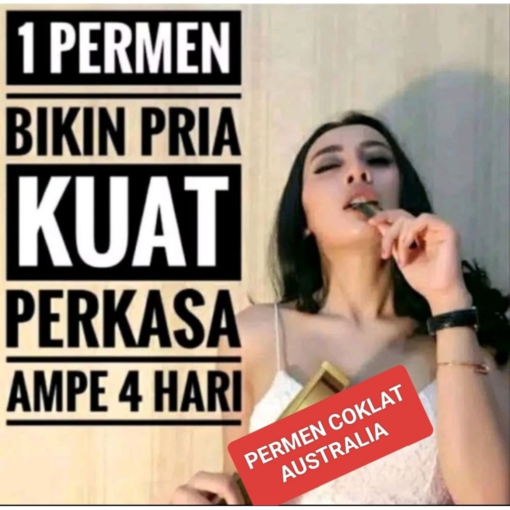 Herbal stamina Pria COKLAT SUPLEMEN premium Saloco-saloko Asli Australia 100% Original