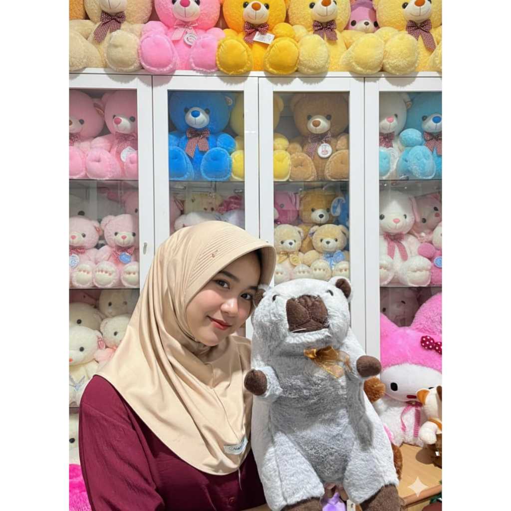 Boneka Kapibara imut lucu - ccocok buat kasih hadiah buat pacar kalian