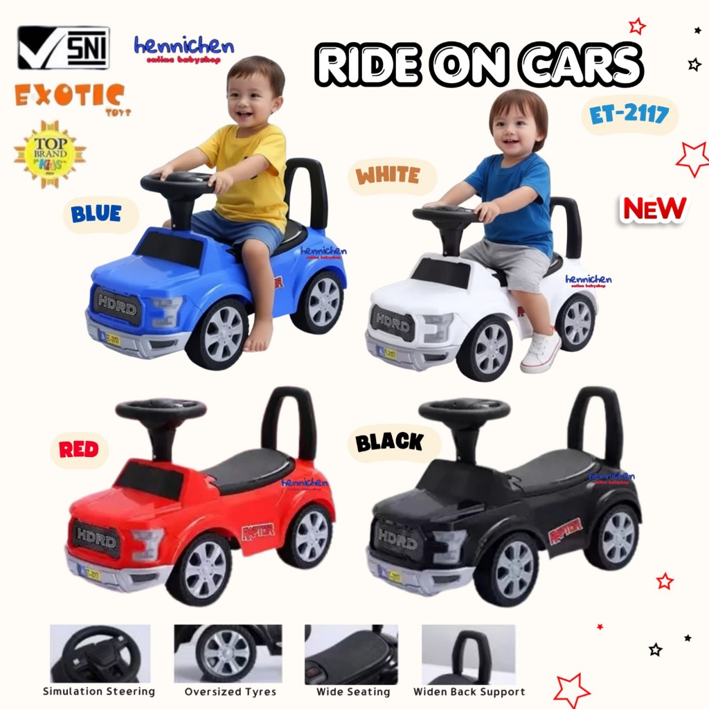Exotic Mainan Anak Mobil Mobilan Exotic Ride On Cars ET2117