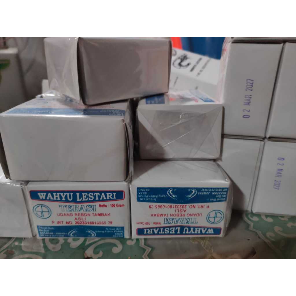 Terasi Rebon udang tambak Asli  Wahyu Lestari Juwana Pati