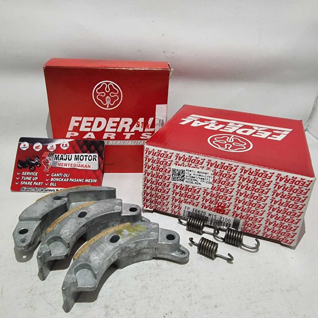 FEDERAL MIO SOUL MIO SPORTY KAMPAS GANDA ONLY SET BATU SPOKET SEPATU KLOS