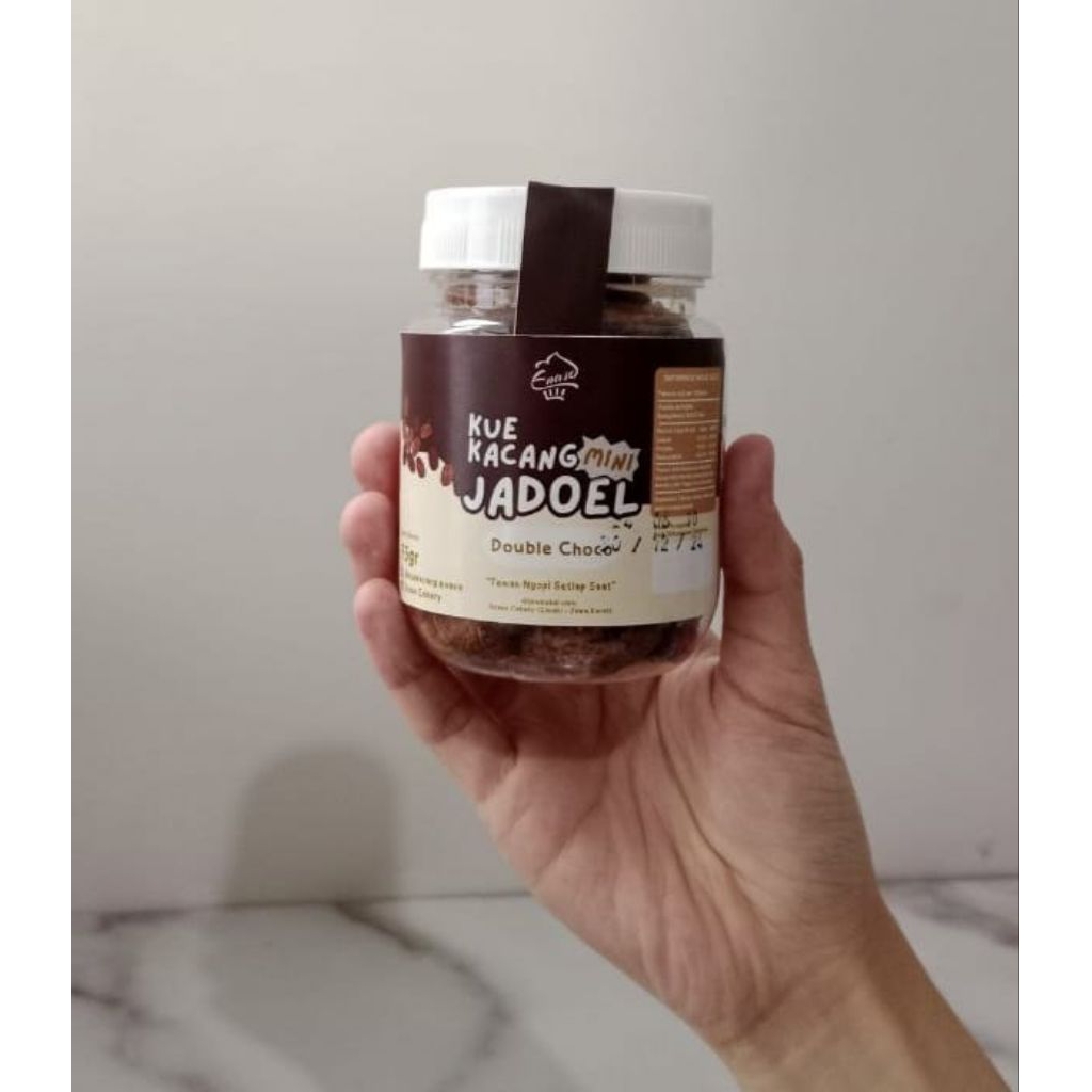 Kue Kacang Jadul Mini Double Choco