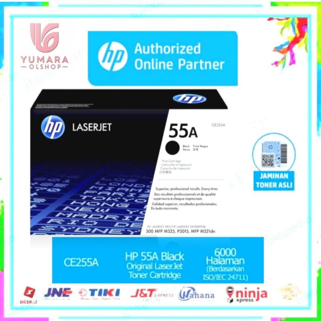 Toner HP 55A(CE225A) Black Original HP P3015/MFP M521/MFP M525