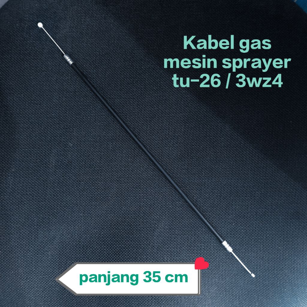 Kabel gas mesin sprayer 3wz4 miura 888/988