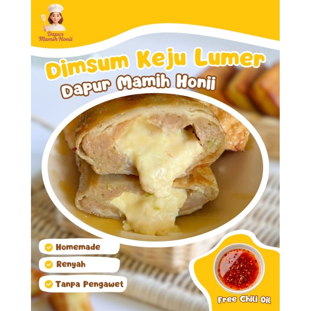 Dimsum Goreng Keju Lumer isi 3 by Dapur Mamih