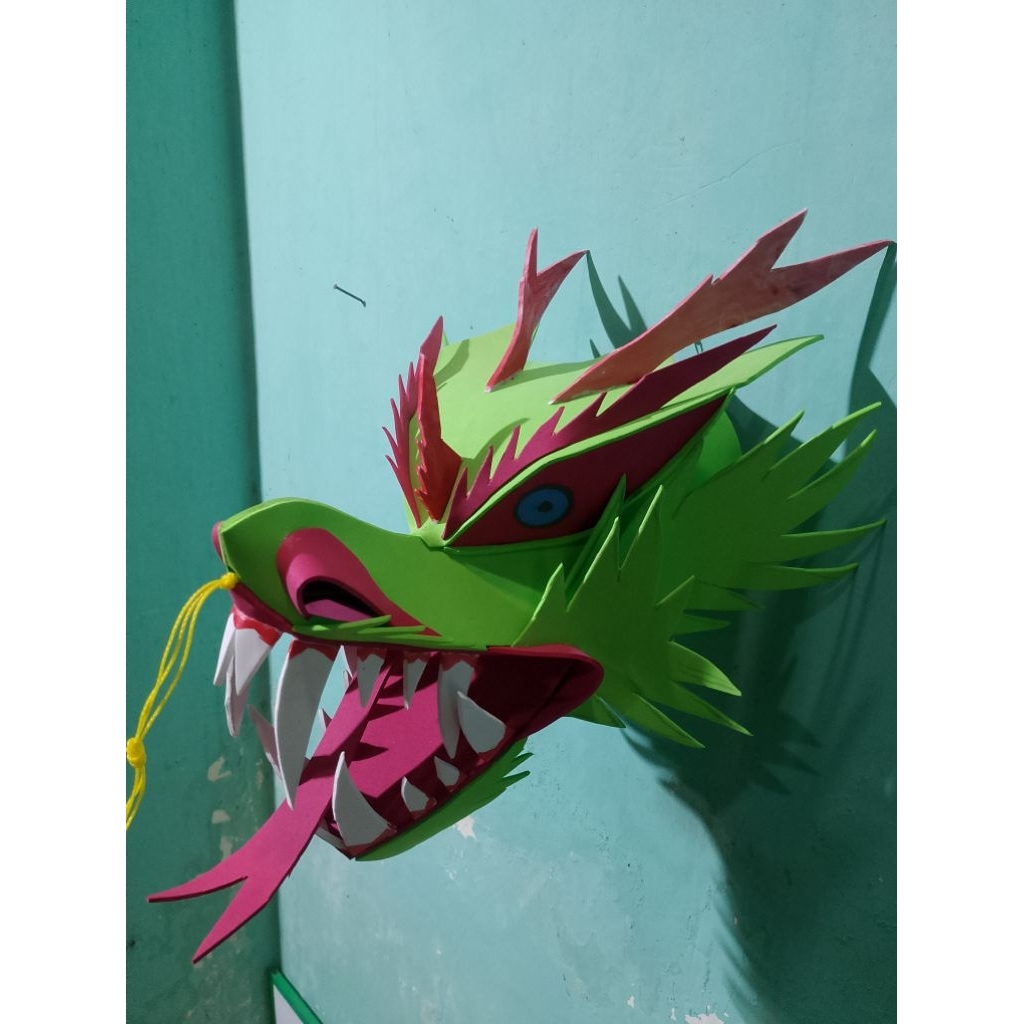 kepala layangan naga mini