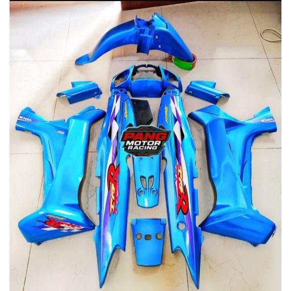 Striping Fizr 1997 biru bendera hologram